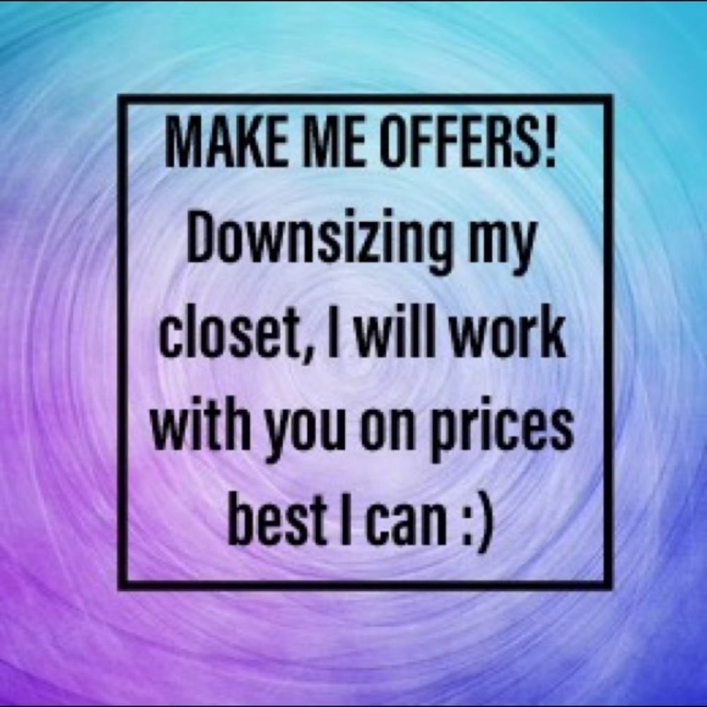 Make me offers on anything!!